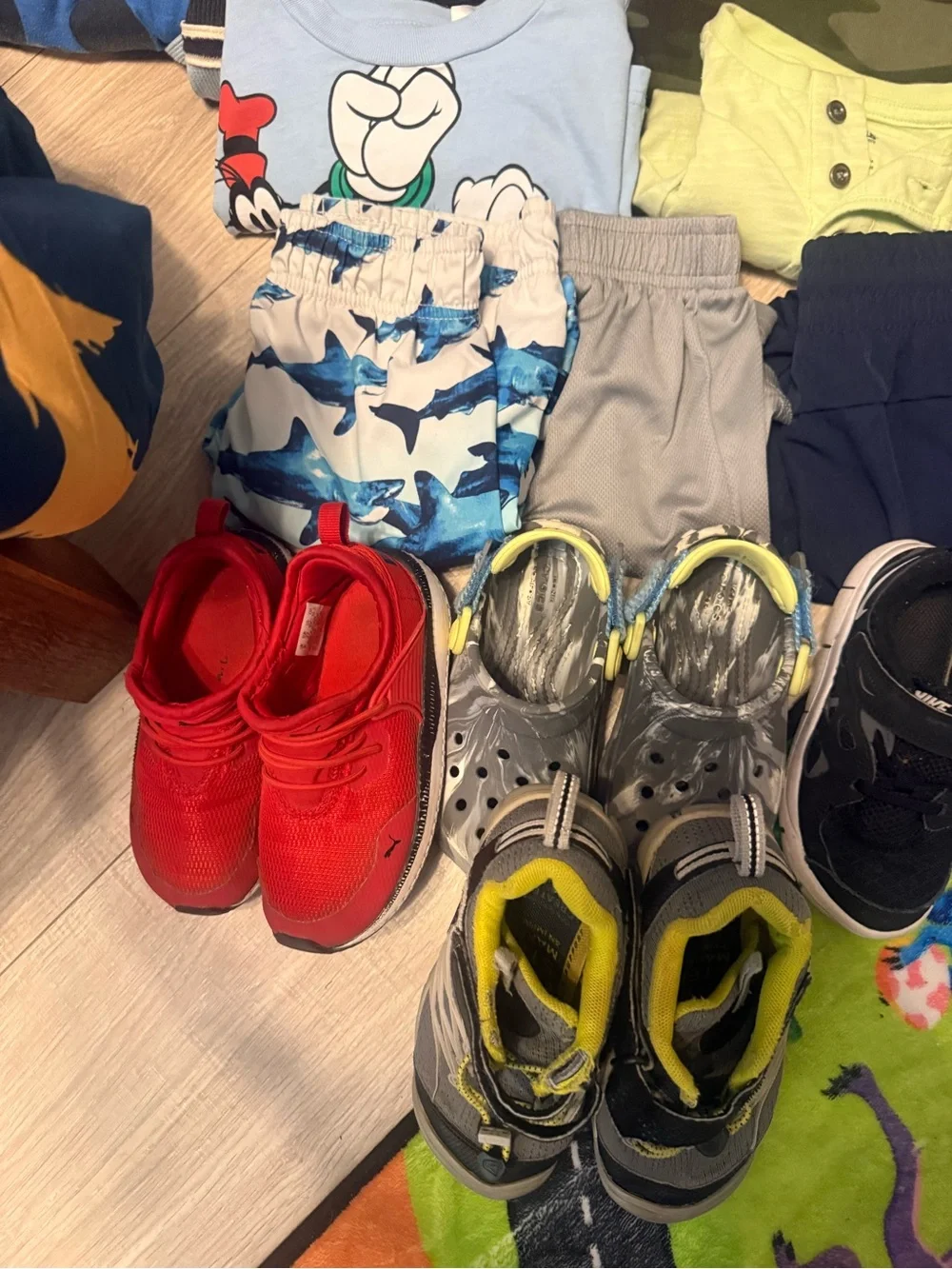 Boys 5T and 9/10 C Shoes Lot